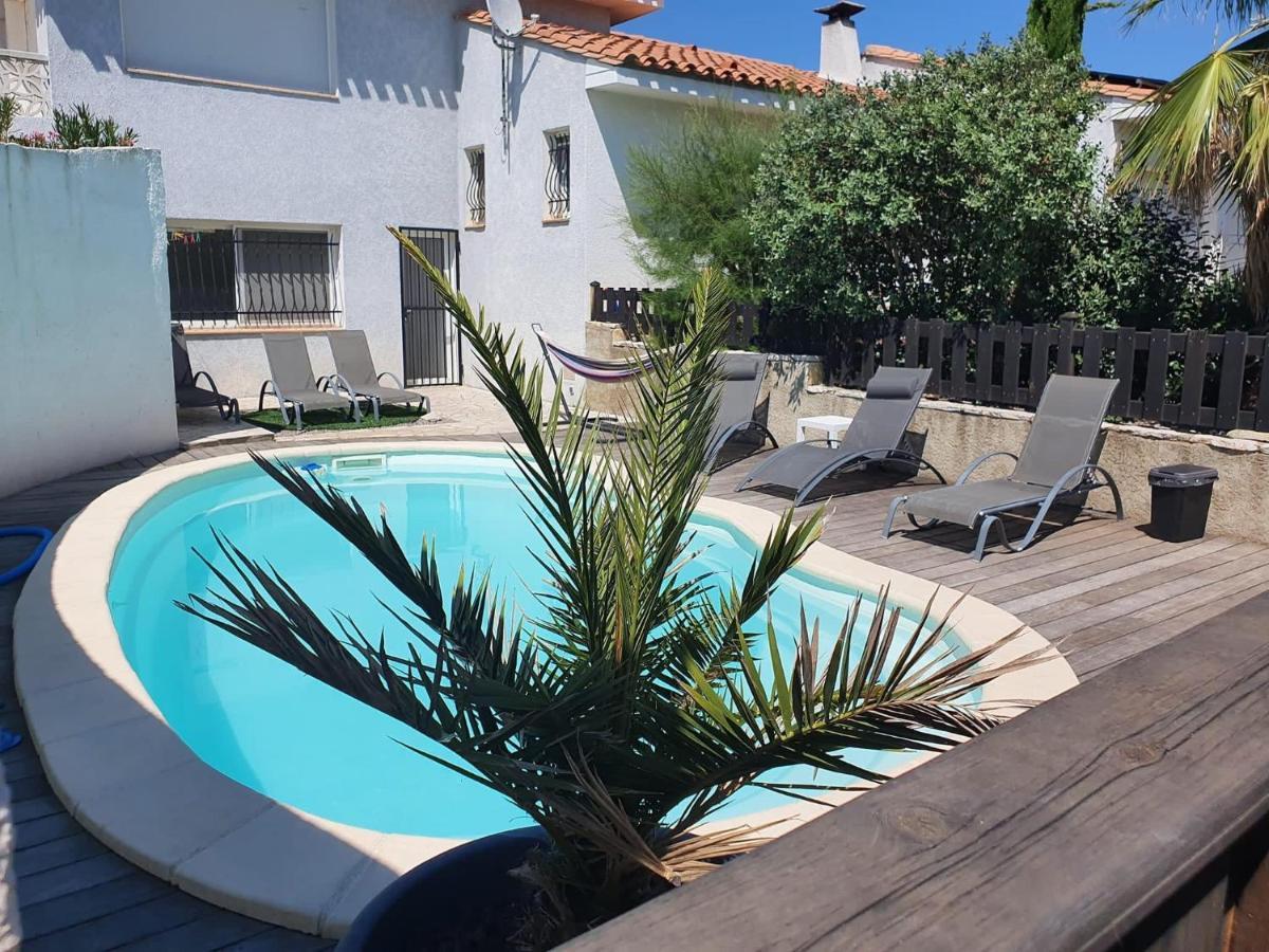 Charmant Logement Avec Piscine Saint-Feliu-d'Avall Exterior photo